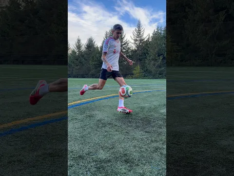 Half Volley Practice 🎯😮💨 #football #futbol #soccer #asmr #asmrsounds #asmrvideo #satisfying