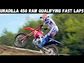 Unadilla RAW 450 Fast Laps with Jett Hunta Deegan Prado Tomac Osborne Beaton Qualifying 2