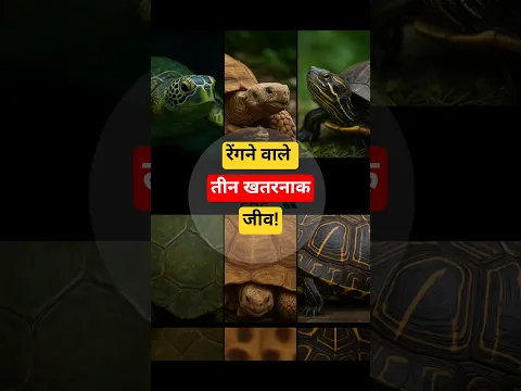 Turtle vs Tortoise vs Terrapin | Kachhua Kya Khata Hai? #turtle #tortoise #shorts #viral #कछुआ