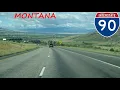 Interstate 90 - Montana westbound FULL LENGTH
