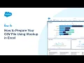 How to Prepare a CSV File to Insert Using Data Loader Salesforce