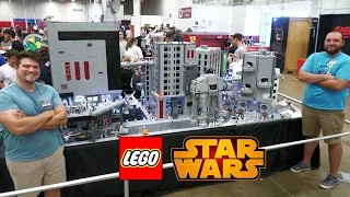 Huge LEGO Star Wars Rebel Attack on Eriadu City