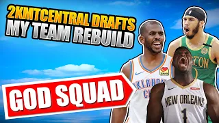 2KMTCENTRAL Draft Rebuilding Challenge in NBA 2K21
