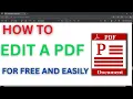 How to Edit a PDF File Online for Free Modify Text Images Pages More Without Any Software