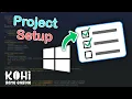Kohi Game Engine Setup for WINDOWS Vulkan Game Engine Series