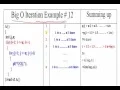 Algorithm Time Complexity of Iterative Program Example 12