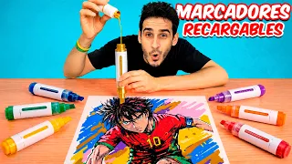 Vale la pena dibujar con marcadores recargables 🤔🖍️