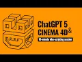 Cinema 4D GPT-5 Python Script Helping to Trace Images with Splines