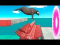 Download Lagu Jump Over 5 Obstacles \u0026 Evolve Into a Kaiju - Animal Revolt Battle Simulator