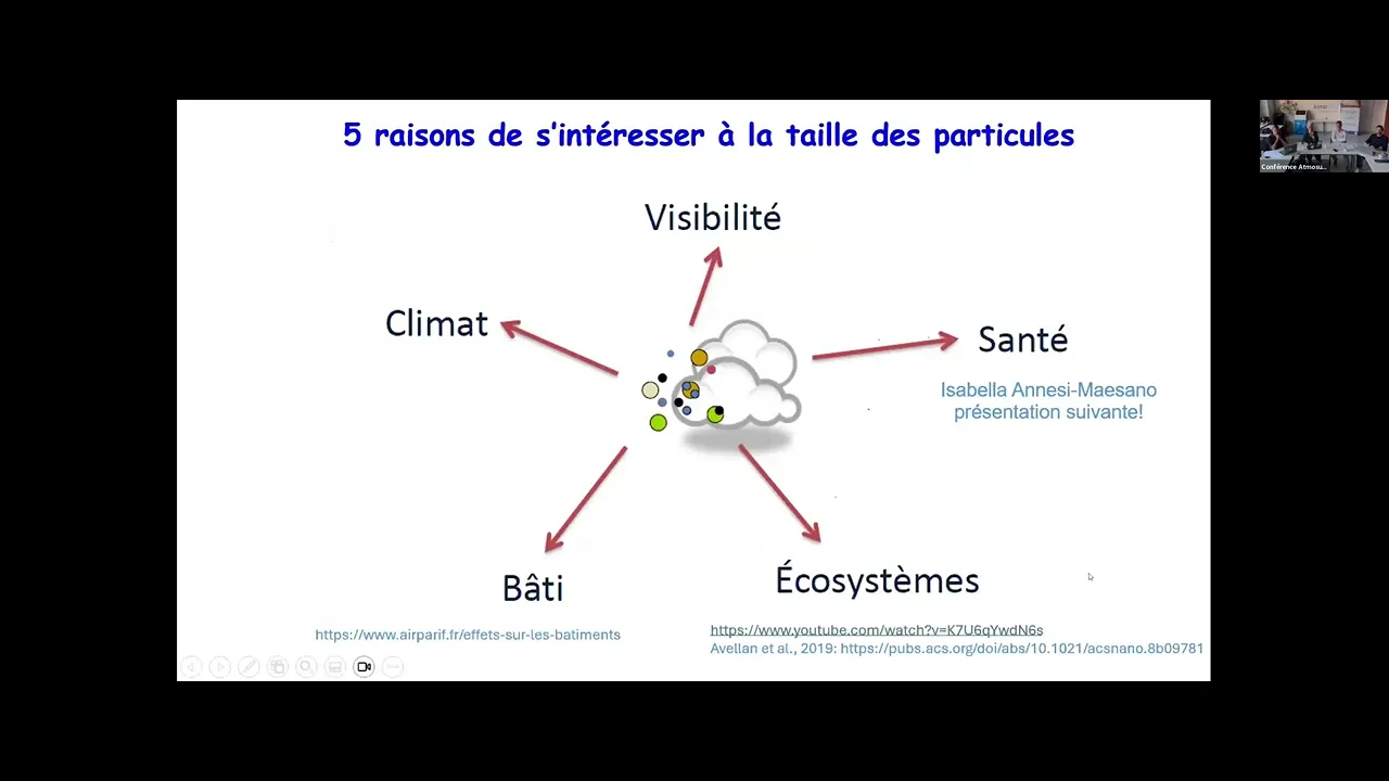 Webinaire particules ultrafines - Que sont les PUF et quel est leur impact sur le climat ?