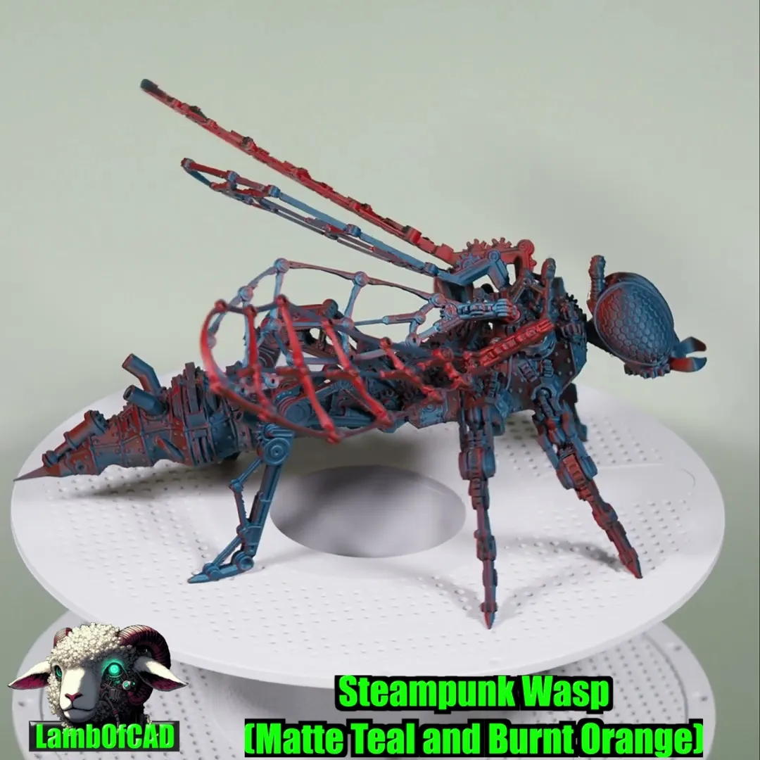 Steampunk Wasp, Articulated