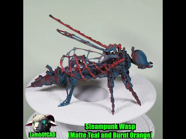 Steampunk Wasp, Articulated video thumbnail