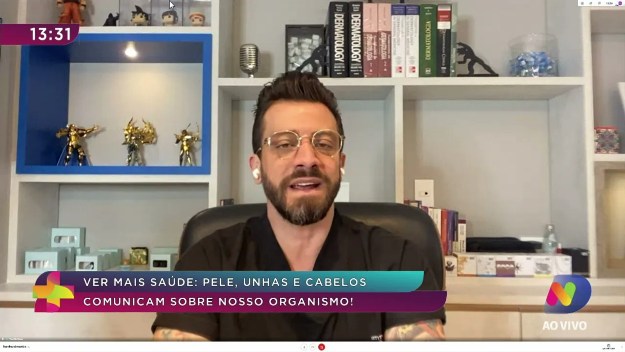 Ver Mais Saúde: o que pele, unhas e cabelos dizem sobre o organismo