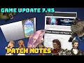 FFXIV 7 45 Patch Notes