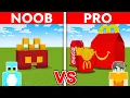 Download Lagu NOOB vs PRO: HAPPY MEAL House Build Challenge in Minecraft