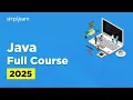 Java Full Course 2026 Core Java Tutorial For Beginners Java Programming Course Simplilearn