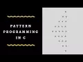 C programming Pattern 9 star program in C