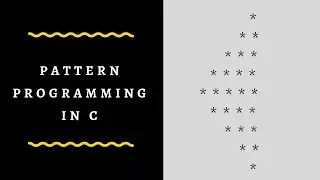 C programming Pattern 9 star program in C