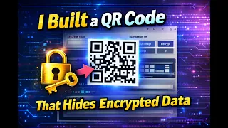 I Built a QR Code That Hides Encrypted Data Python Project