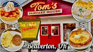 Tom s Pancake House in Beaverton Oregon for Breakfast