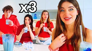 We Copied Our 15-Year-Old Sister's Morning Routine! (She wants a PIERCING?!)