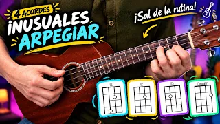 4 acordes y 1 arpegio para mejorar y salir de la rutina -UKULELE-🎵