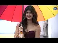 Anjini Dhawan Looks Beautiful Promoting Her New Song 'Sajna' at the T-Series Office
