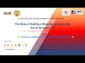 AICTE ATAL-FDP GMRIT DAY 3 Session 5 on Additive Manufacturing and Digital Twins