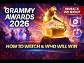 Who Will Win the Grammys 2026 Full Watch Guide Top Predictions