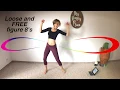 14-min Hip Figure 8 Workout Fun Standing Ab Exercises