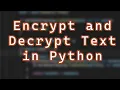 How to Encrypt and Decrypt Text Using Python Simple