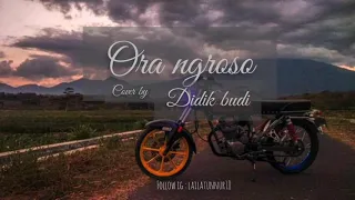 Download Ora ngroso cover Didik Budi (unofficial lirik) MP3