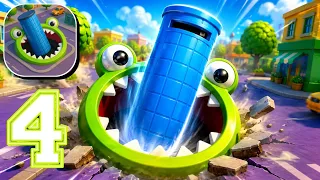Hole.io - Gameplay Walkthrough Part 4 - GIANT BLACK HOLE & CITY DESTRUCTION (iOS, Android)