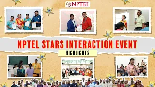 Inside the NPTEL Star Interaction (South Zone) | Felicitation, Workshops & Campus Tour, IIT Madras
