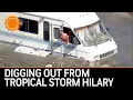California residents stranded in mud cars stuck after Hilary AccuWeather