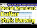 Download Lagu Membuat Laporan Stok Barang di Microsoft Excel