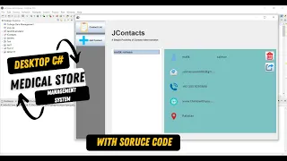 java contacts management system desktop application in java with soruce code Thinkswithyou