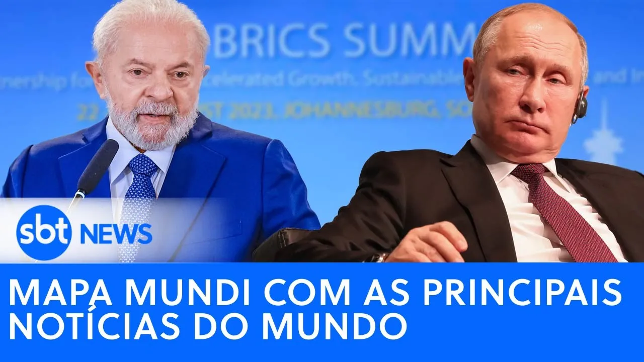 ???? Ao Vivo: Lula defende Putin e fala demais no exterior | Foragido nos EUA | Desastre no Marrocos