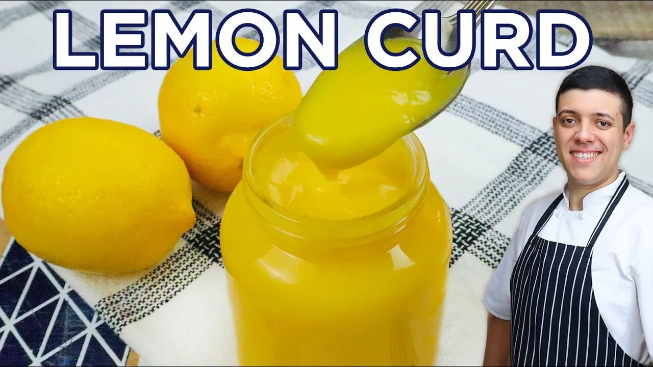 How to Make Lemon Curd Recipe   Easy Sweet Spread for Bread Muffin and Crepes by Lounging with Lenny