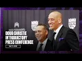 Head Coach Doug Christie Introductory Press Conference 5 2 25
