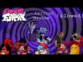 Lagu FNF - Lyrical Mayhem Animation- (Slowed + Reverb)