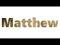 The Book of Matthew - New King James Version NKJV