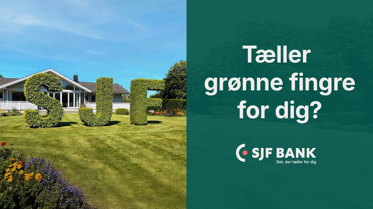SJF Bank — SJF BANK — Det, der tæller for dig (YouTube video ad)