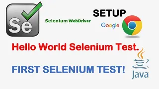 How to write First Selenium WebDriver Test in Java Hello World Selenium Selenium WebDriver Setup