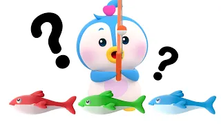 Aprende Colores con la Pesca 🐟 3D | Colores para Niños | Lotty Friends