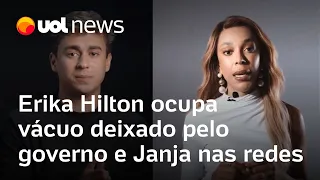 Erika Hilton bate de frente com Nikolas e ocupa vácuo deixado pelo governo e Janja nas redes