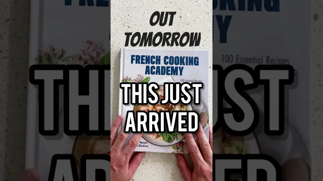 Authentic French cooking without the Fuss. Our cookbook is out tomorrow. order available on amazon