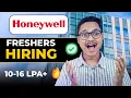 Honeywell hiring Software Engineer I - Job for Freshers