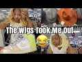 I SENT MY KIDS TO SCHOOL AND WENT THRIFT SHOPPING THEN TRIED ON WIGS