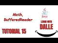 Math BufferedReader JAVA Tutorial